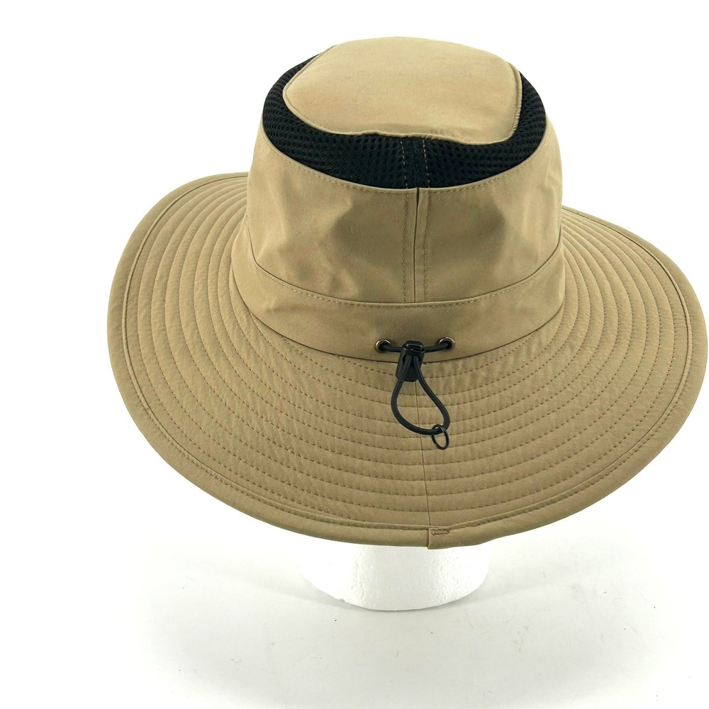 Ozark Trail Men/s Tan Wide Brim Fishing Sun Hat Mesh Vent Adjustable S/M - Picture 3 of 7